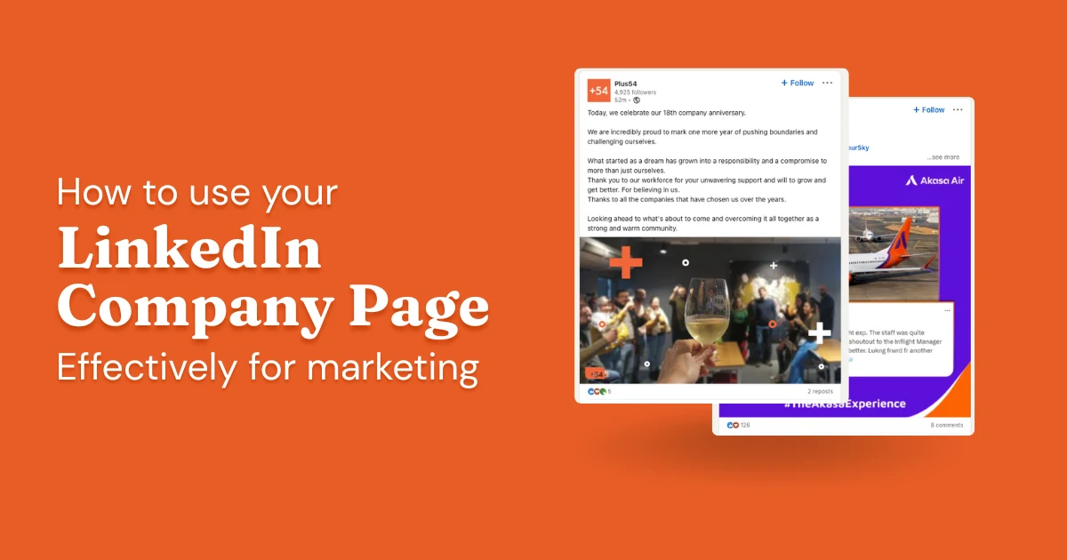 How to use your LinkedIn Company Page effectively for marketing