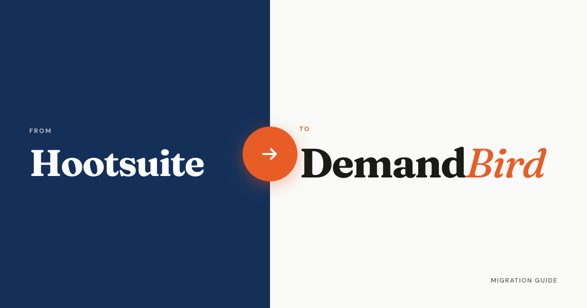Switching from Hootsuite to DemandBird